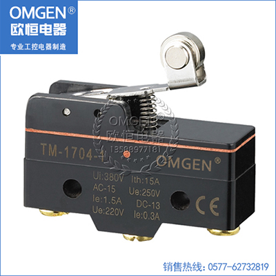 欧恒电器 TM-1704-1 微动式行程开关