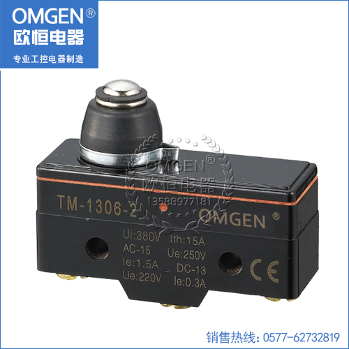 欧恒电器 TM-1306-2防浸型微动开关 行程开关