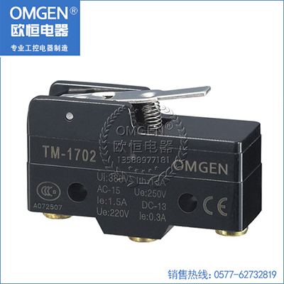 欧恒电器 TM-1702 微动开关 行程开关